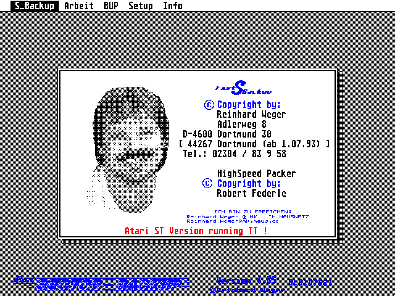 Fast Sector-Backup — screenshot 1